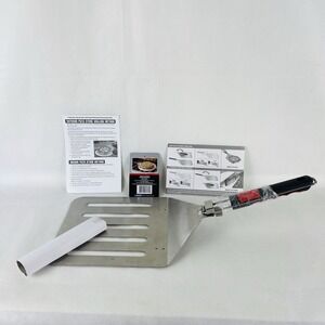 Mr. Bar•B•Q, Stainless Steel Oversized Spatula Red, New